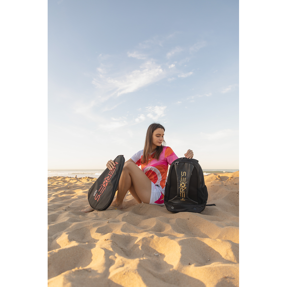 Beach Tennis Backpack - Heroe's Gravity Tech Pro Black