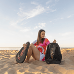 Beach Tennis Backpack - Heroe's Gravity Tech Pro Black