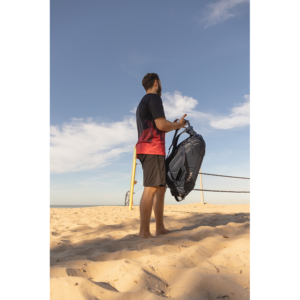 Raqueteira de Beach Tennis NOX Pro Series Azul Marinho