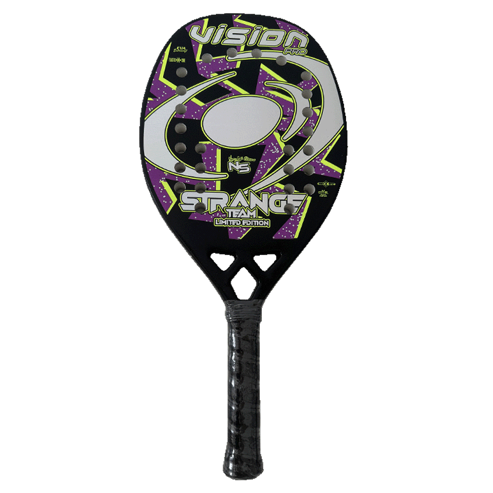   Raquete de Beach Tennis 2024 Vision Strange Edição Limitada TEAM