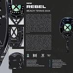 2024 Heroe's Rebel Beach Tennis Racket