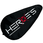 Heroe's XS Individual Cover Racquet Bag, Black