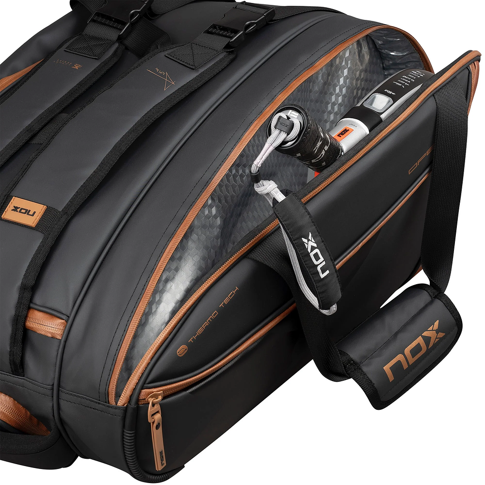 NOX Luxury Open Beach Tennis Racket Bag