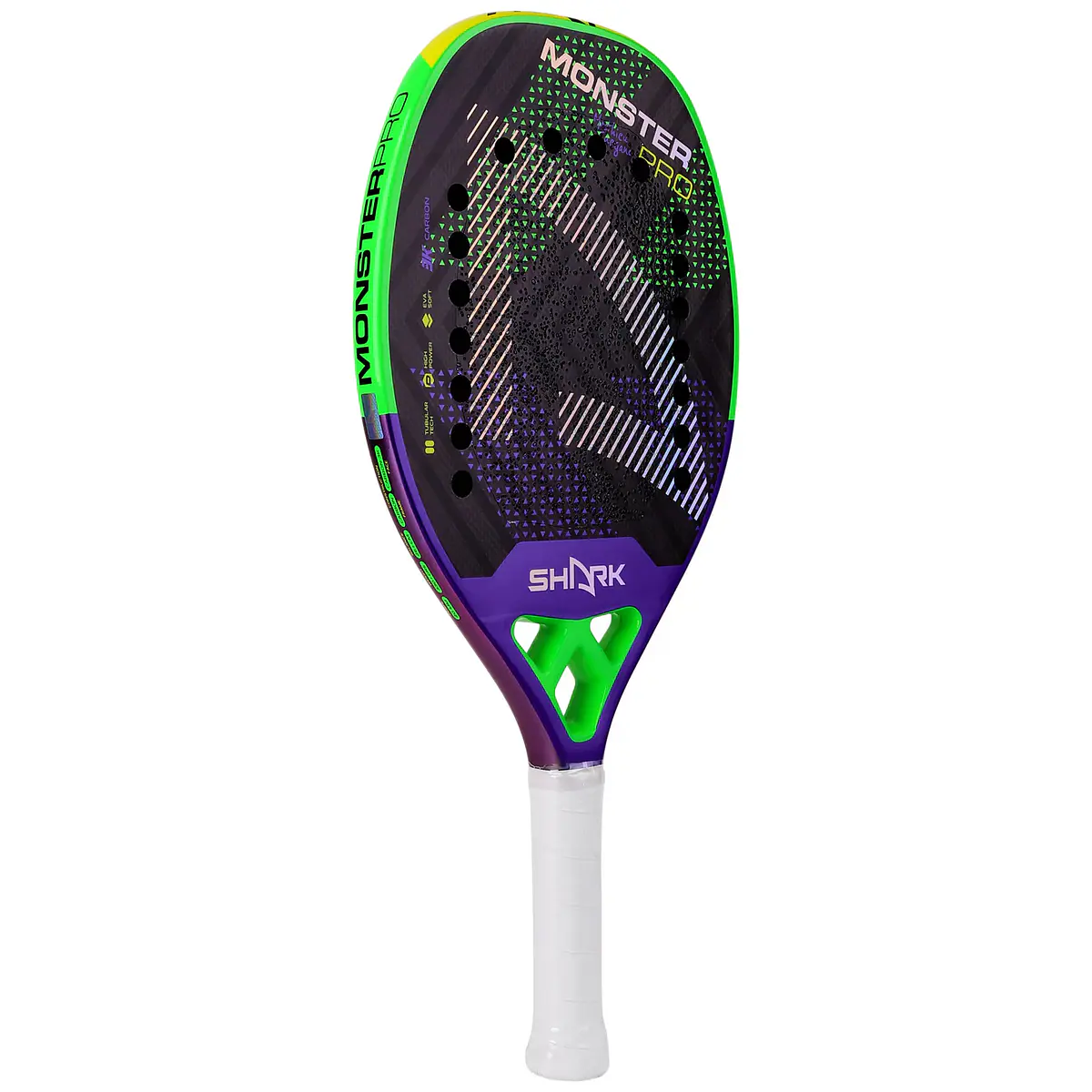 Raquete de Beach Tennis 2025 Shark Monster Pro