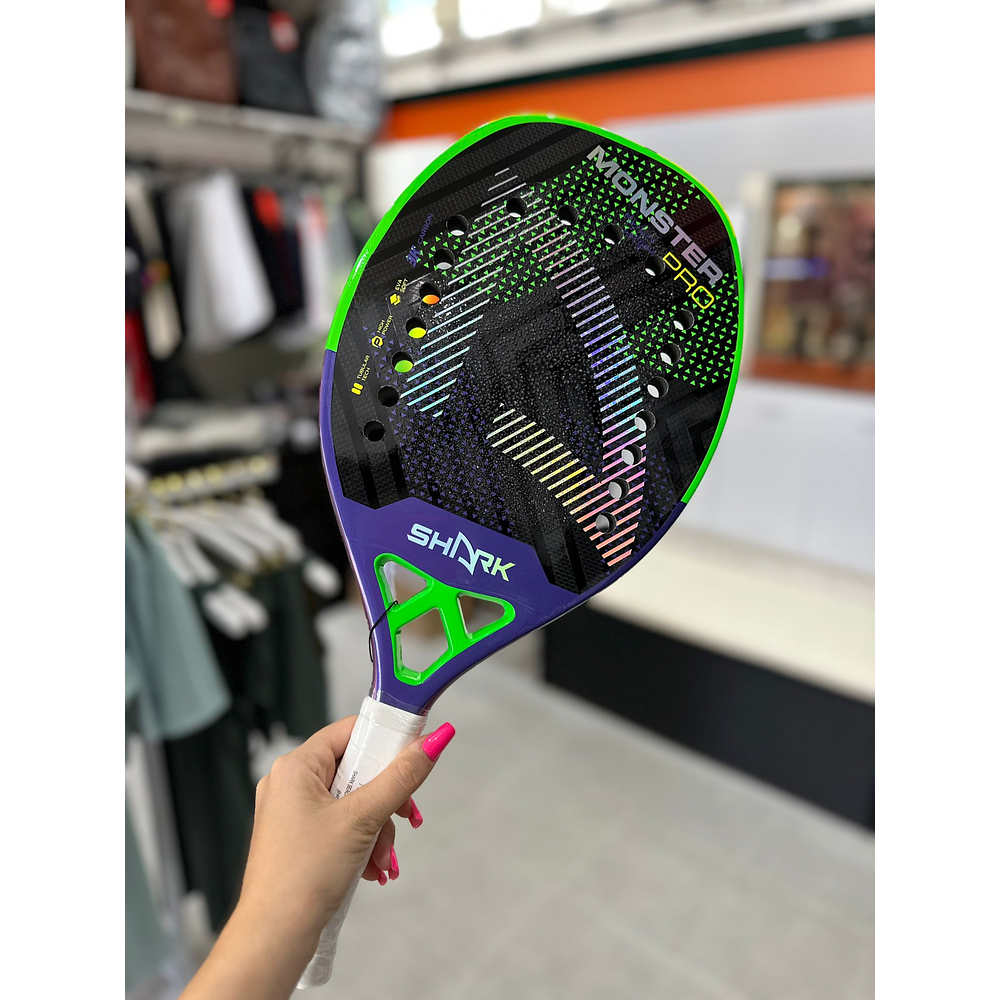 2025 Shark Monster PRO Beach Tennis Racket
