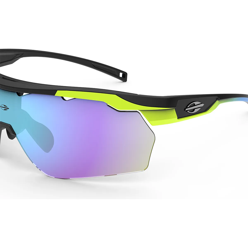 Mormaii Smash Vini Font Black and Green Glasses