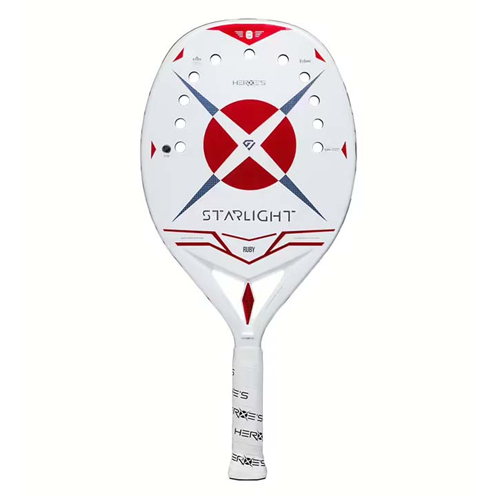      [ EM BREVE ]  Raquete de Beach Tennis 2026 Heroe's Starlight Ruby