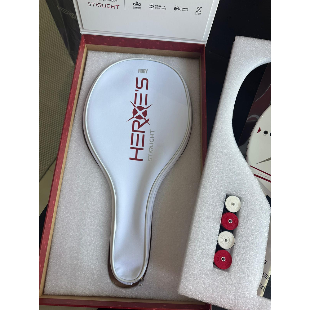       Raquete de Beach Tennis 2026 Heroe's Starlight Rubi