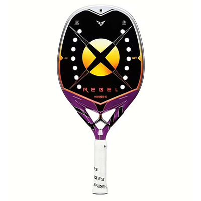 Heroe's Rebel 2026 Beach Tennis Racket with Glipper Treatment