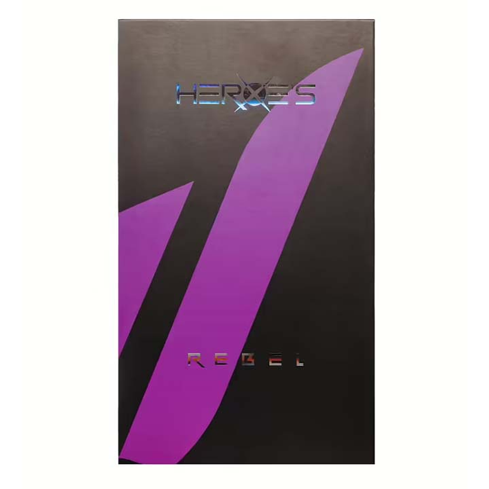       Raquete de Beach Tennis 2026 Heroe's Rebel c/ trat. Glipper