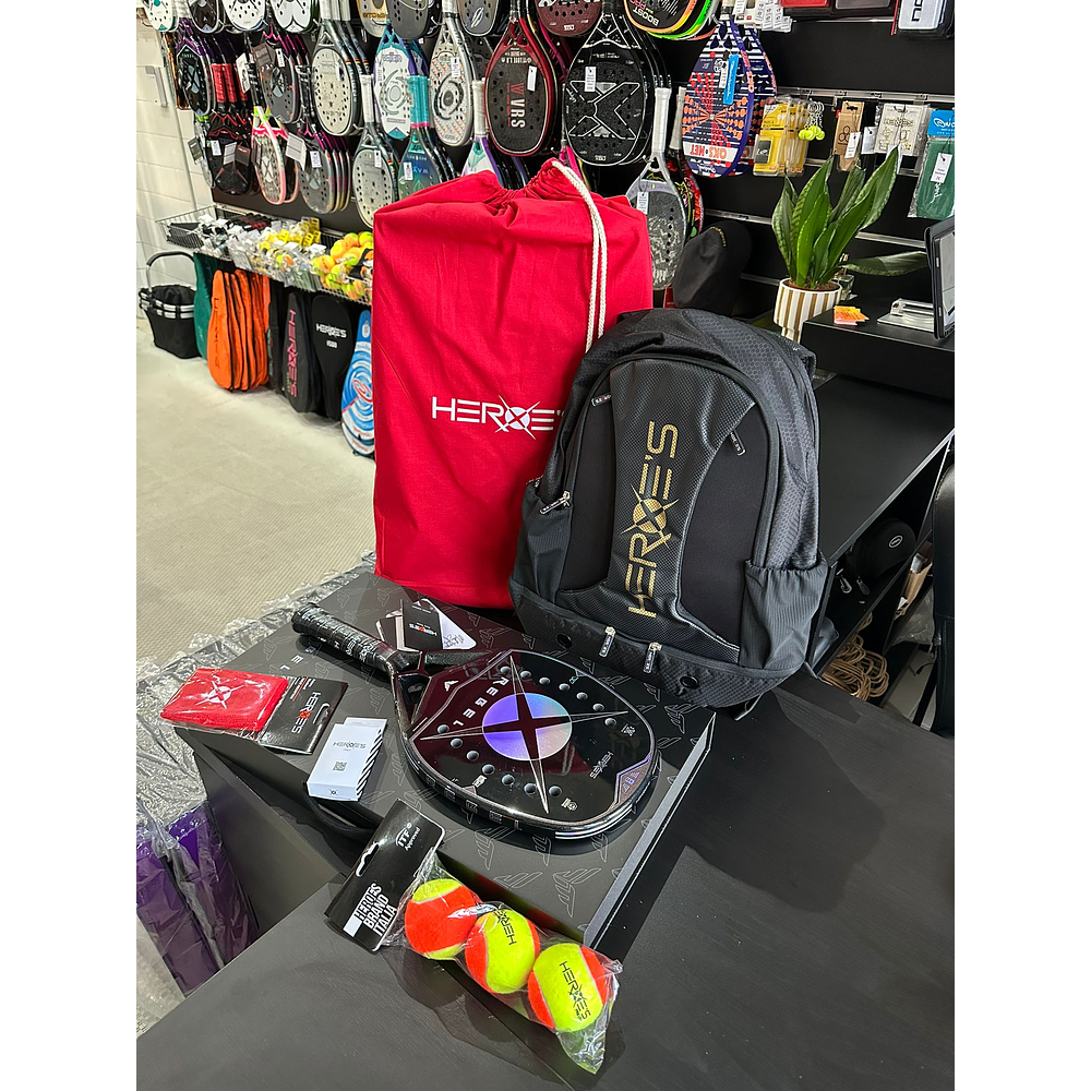 Kit de Natal Heroe's Saco Vermelho - Rebel