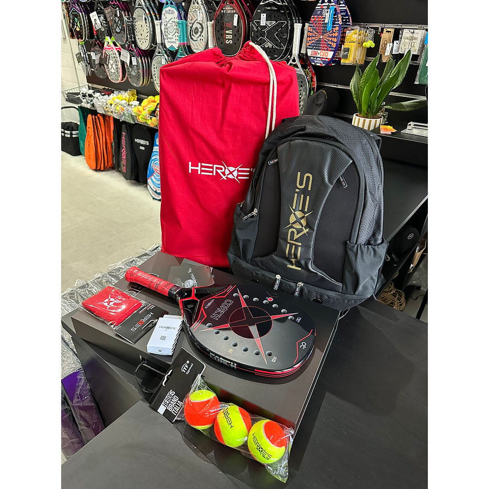 Heroe's Christmas Kit in a Red Bag - Coach