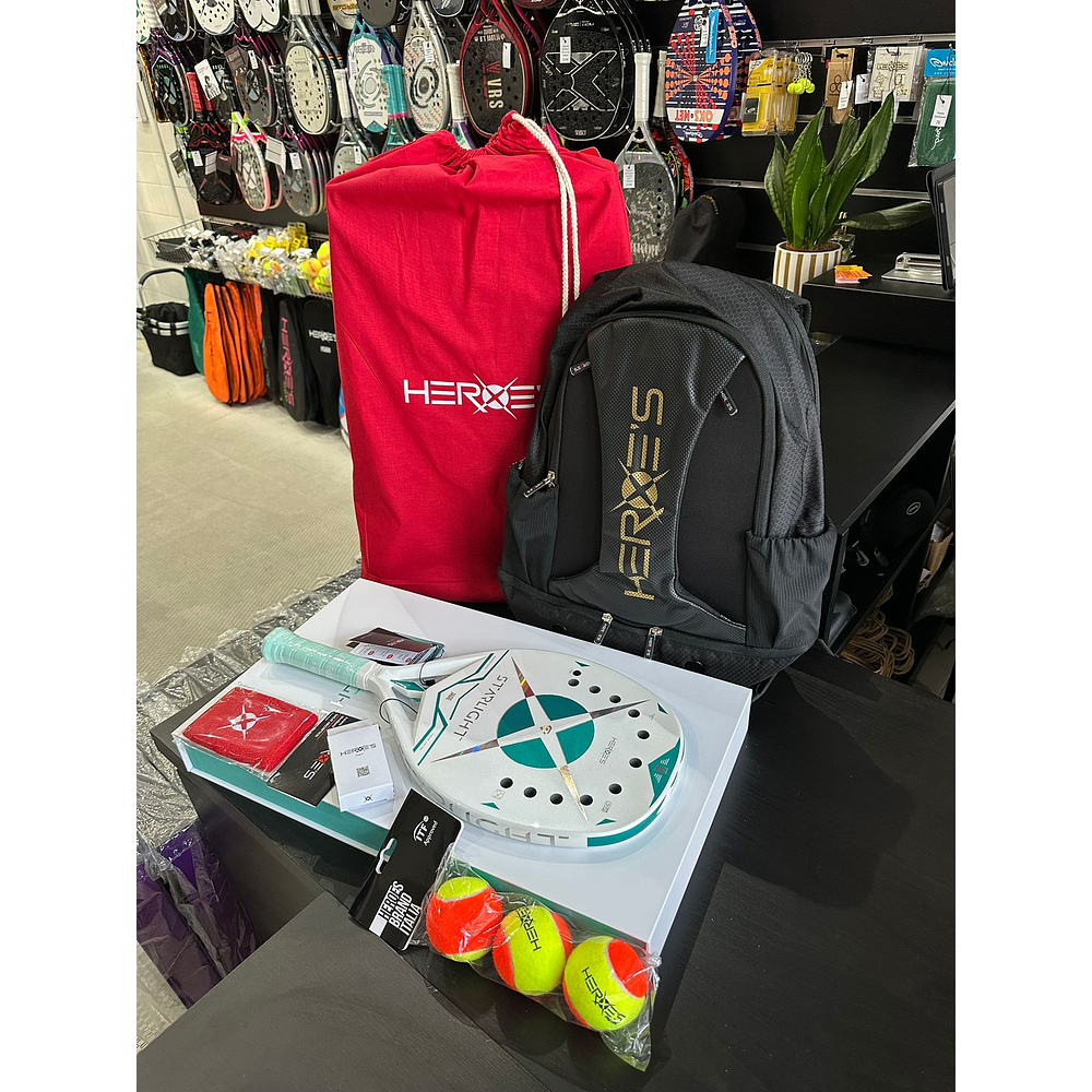 Heroe's Christmas Kit in a Red Bag - Starlight Jade