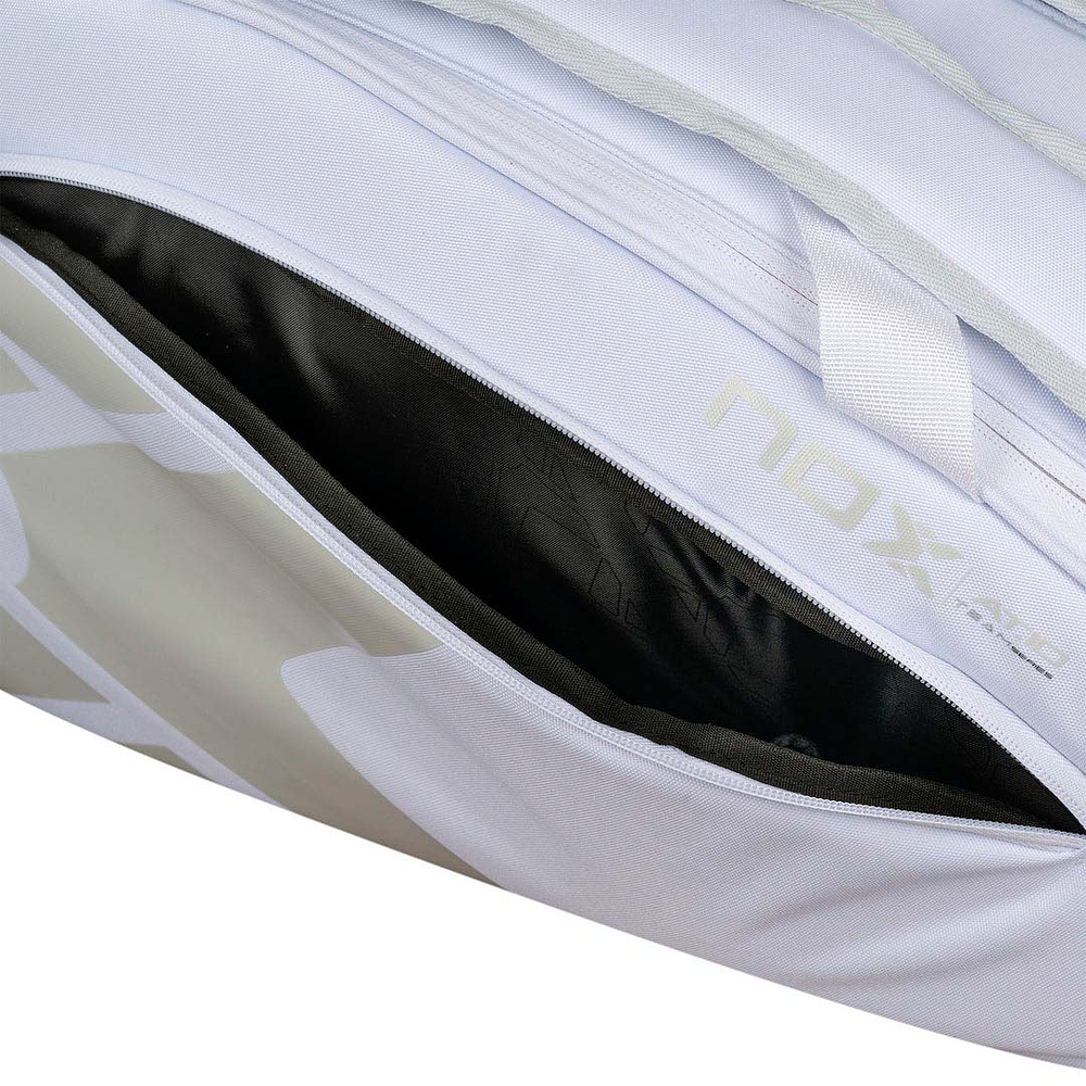 NOX AT10 Team White Beach Tennis Racket Bag