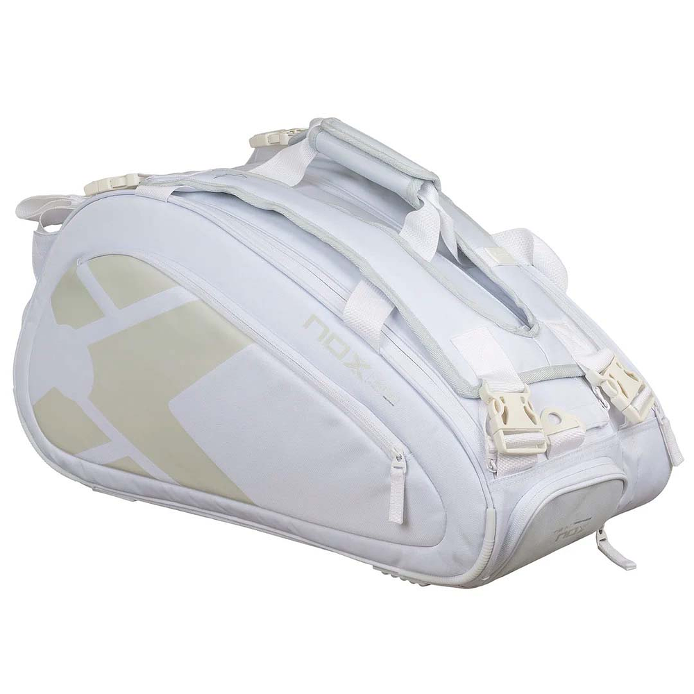 NOX AT10 Team White Beach Tennis Racket Bag
