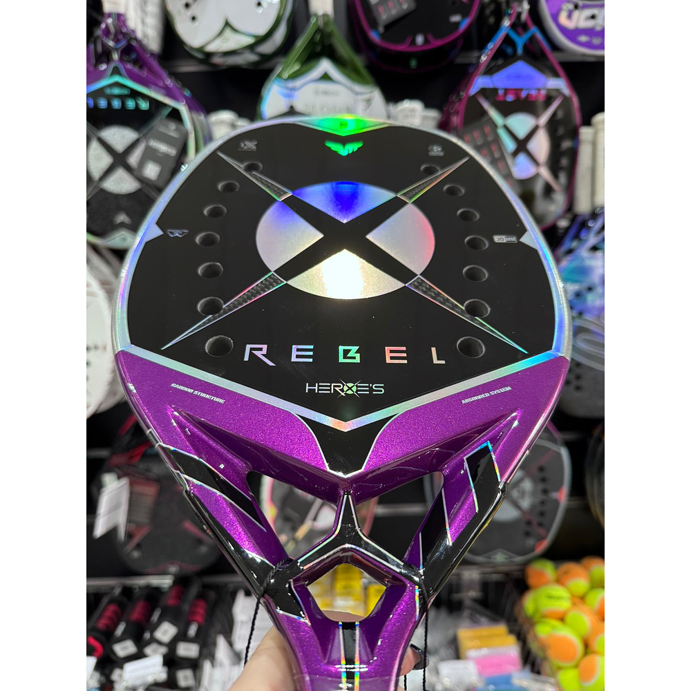       Raquete de Beach Tennis 2026 Heroe's Rebel