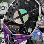 Heroe's Rebel 2026 Beach Tennis Racket with Glipper Treatment