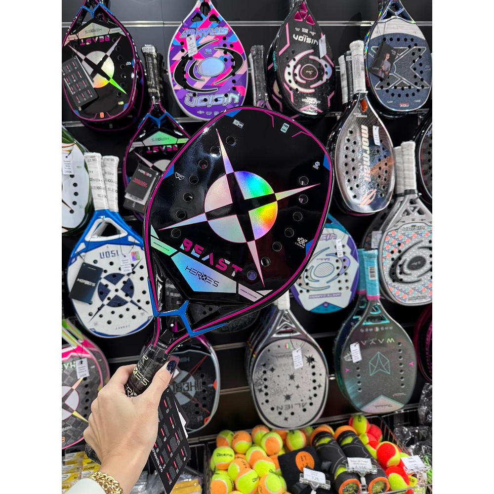   Raquete de Beach Tennis 2023 Heroe's Beast