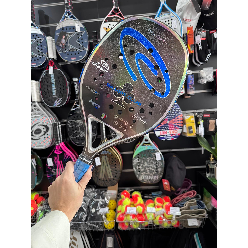 Quicksand Silverclub 2026 Beach Tennis Racket with Gripper