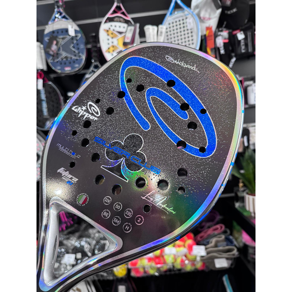 Quicksand Silverclub 2026 Beach Tennis Racket with Gripper