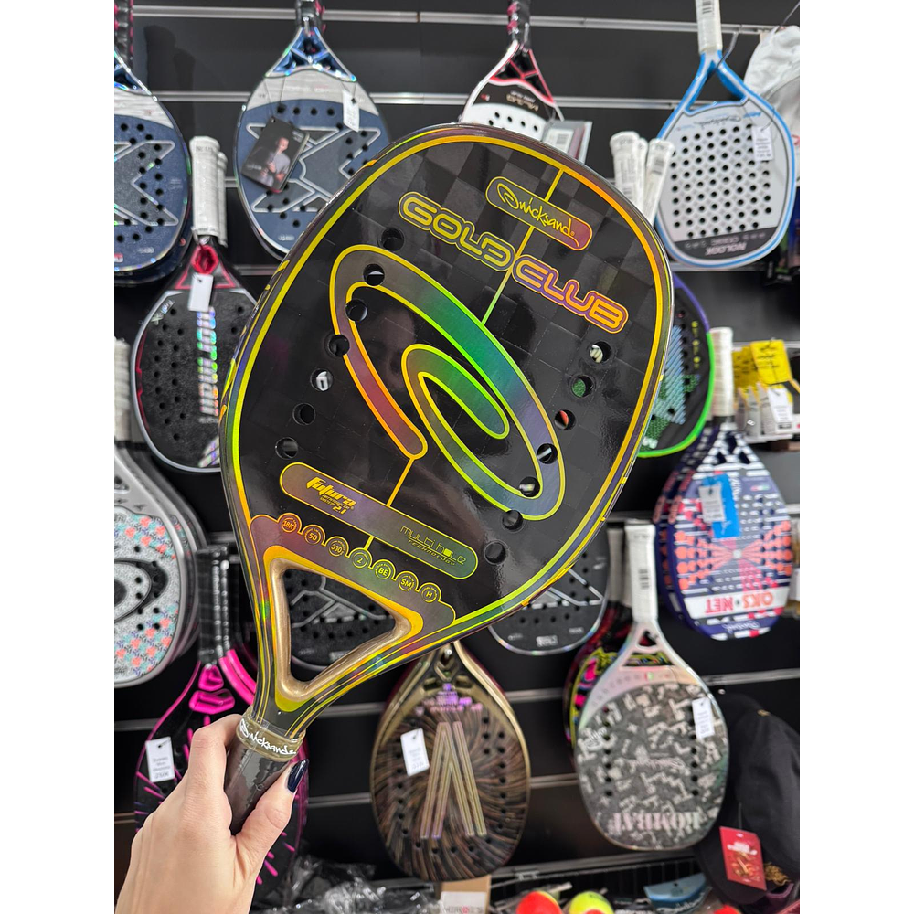     Raquete de Beach Tennis 2026 Quicksand Gold Club