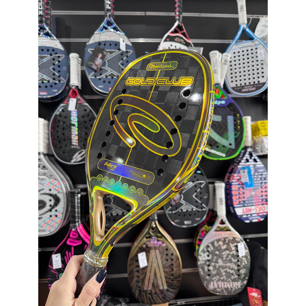    Raquete de Beach Tennis 2026 Quicksand Gold Club