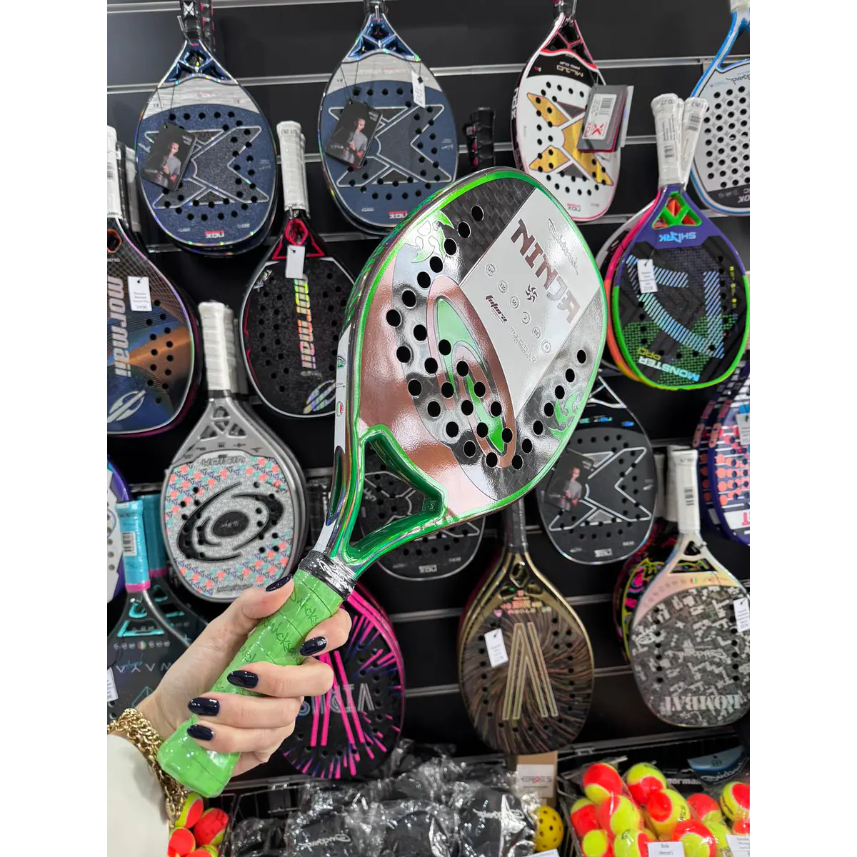 Raquete de Beach Tennis 2026 Quicksand Ninja