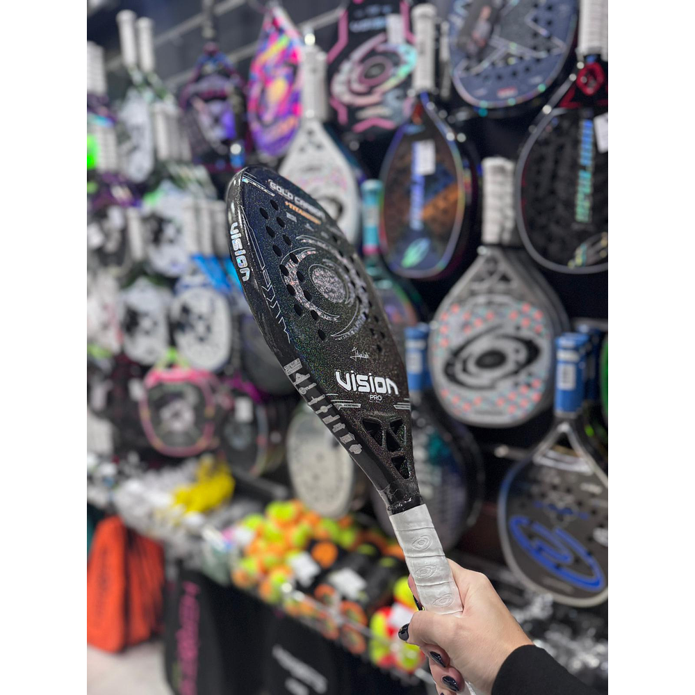 2026 Vision Gold Carbon PRO Beach Tennis Racket