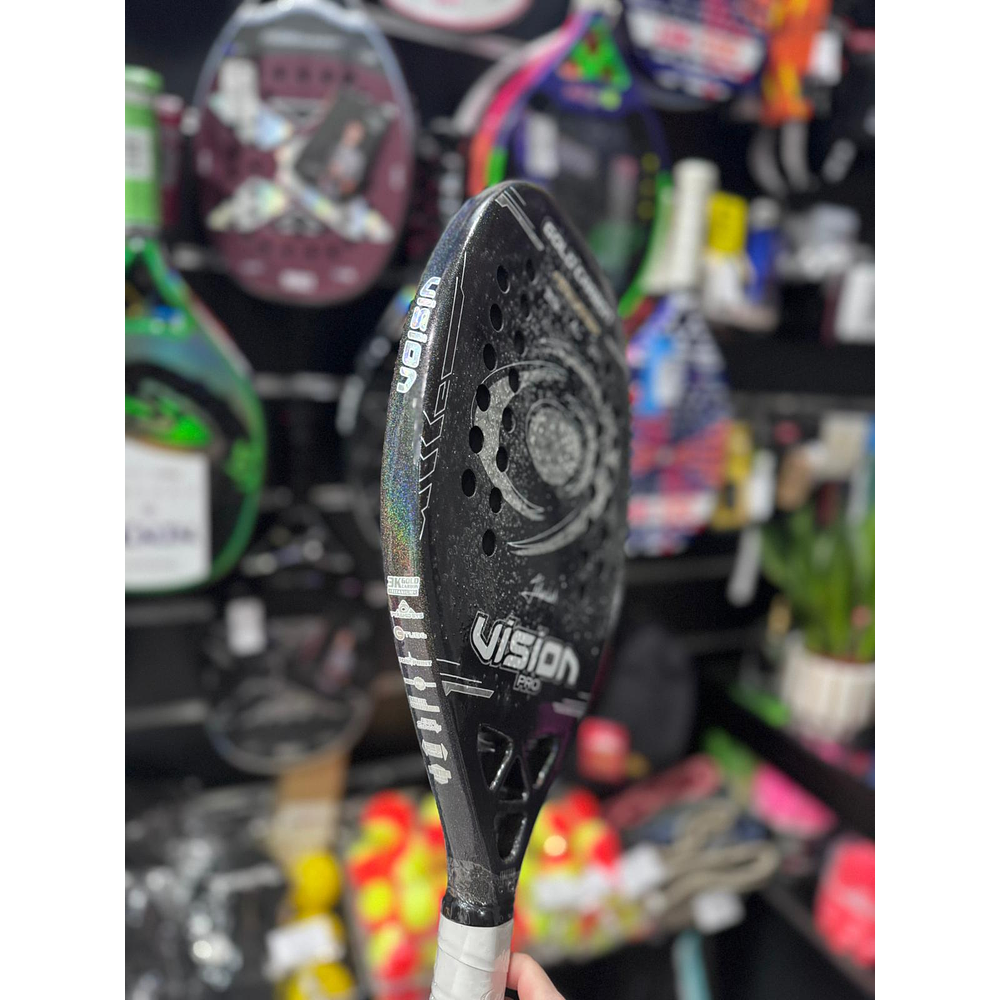 2026 Vision Gold Carbon PRO Beach Tennis Racket