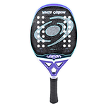 2026 Vision White Carbon PRO Beach Tennis Racket