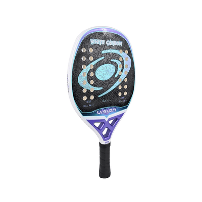 2026 Vision White Carbon PRO Beach Tennis Racket