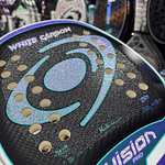 2026 Vision White Carbon PRO Beach Tennis Racket
