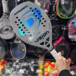     Raquete de Beach Tennis 2026 Vision Super Carbon PRO c/ trat. Glipper