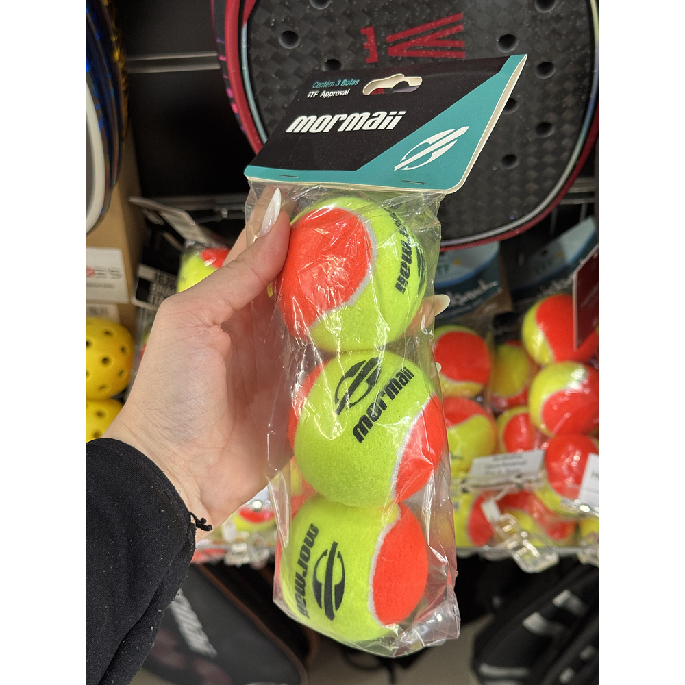 Mormaii Beach Tennis Balls 3un