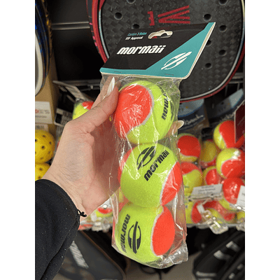 Mormaii Beach Tennis Balls 3un
