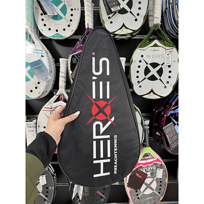 Heroe's XS Individual Cover Racquet Bag, Black