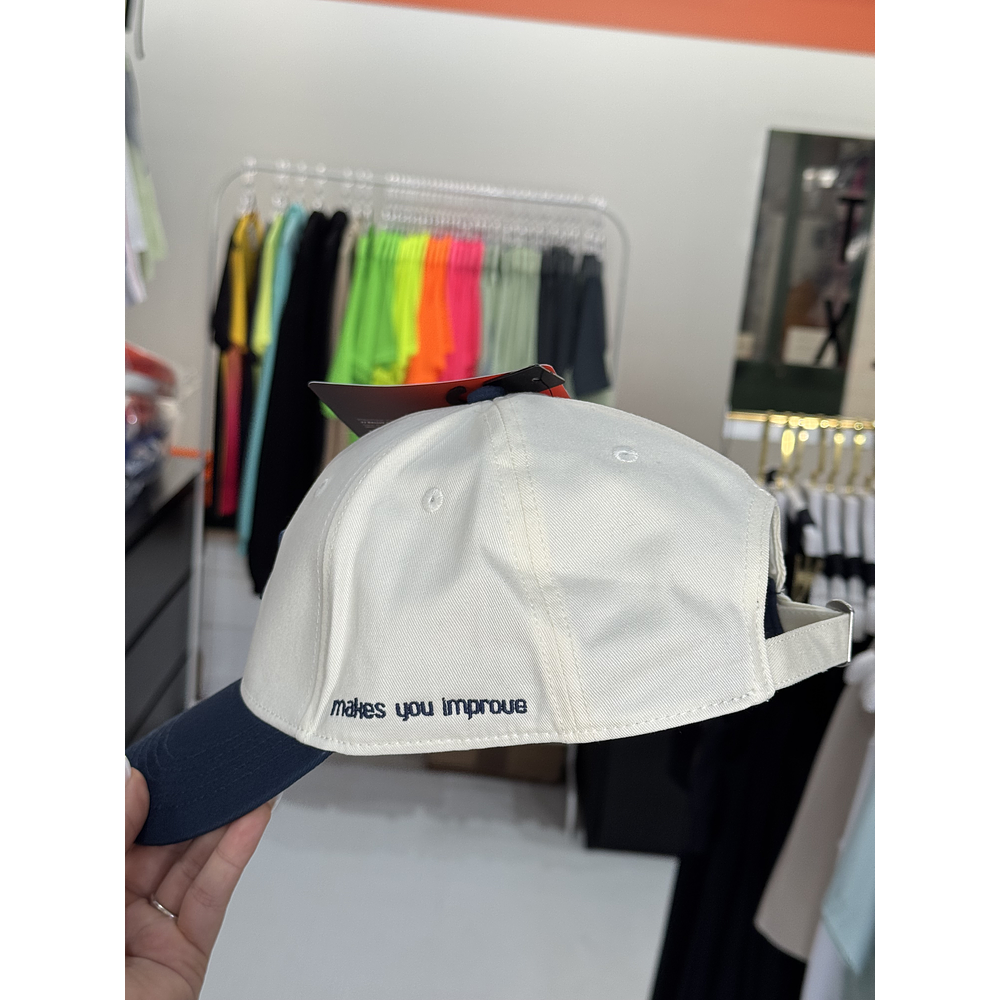 Boné NOX Azul Marinho e Creme