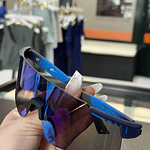 Mormaii Grand Tour II Sunglasses, Black and Blue