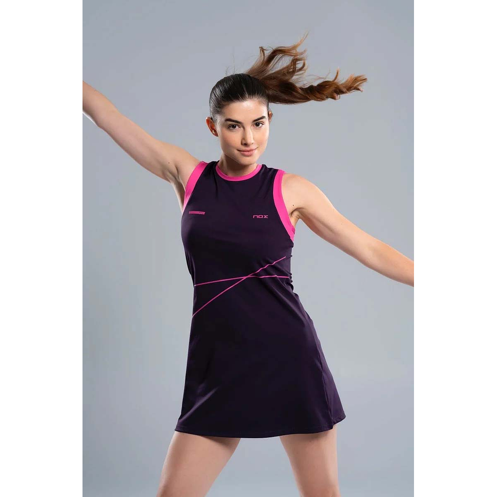 Vestido Feminino NOX pro Roxo Blueberry