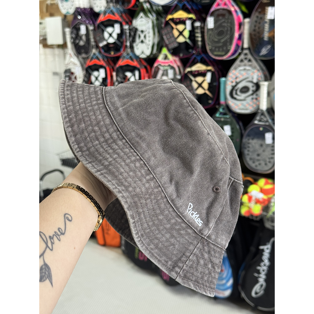 Chapéu Bucket Pickles Cinza 