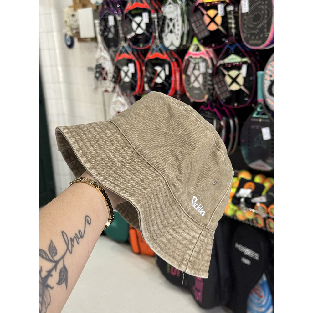 Chapéu Bucket Pickles Caqui