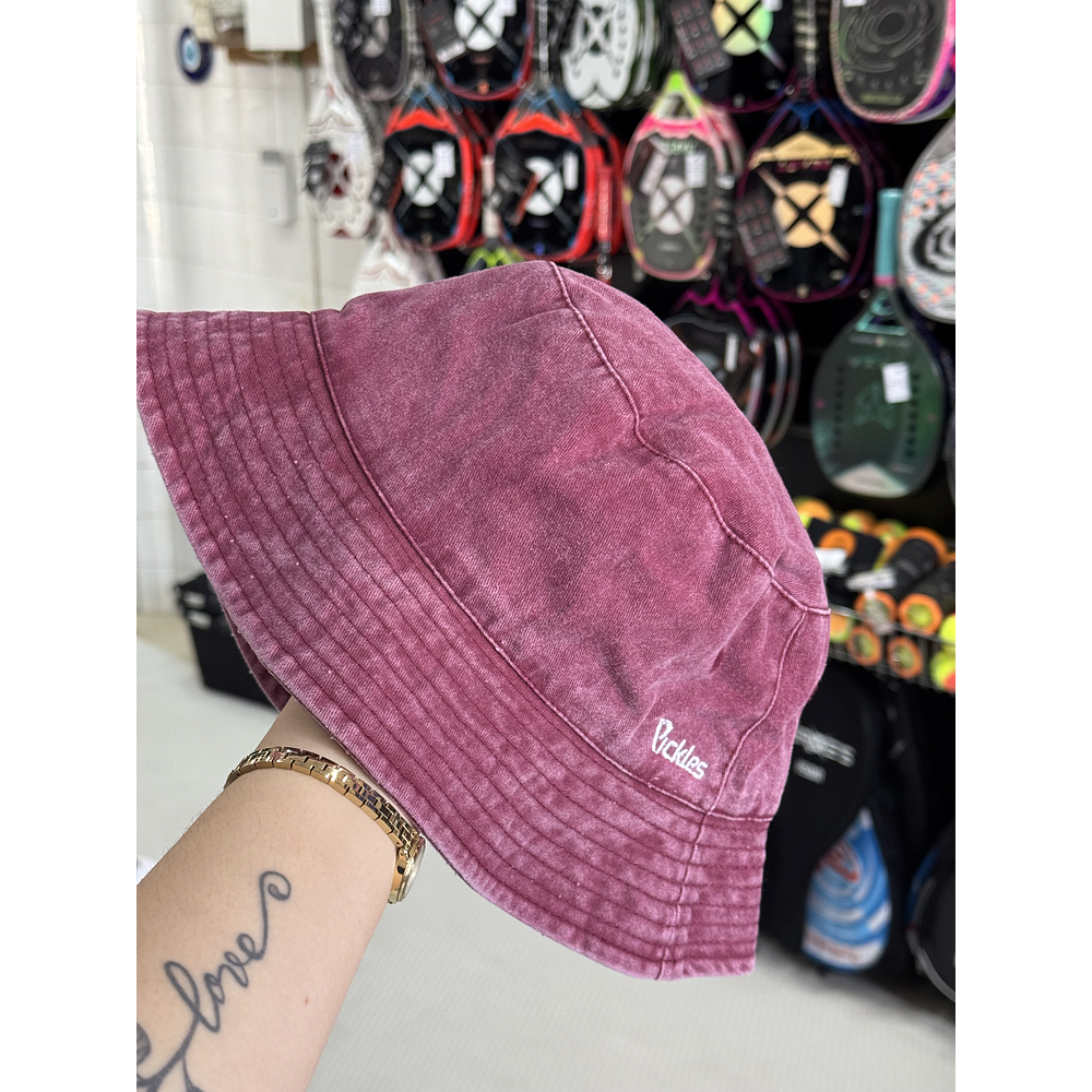 Chapéu Bucket Pickles Bordô