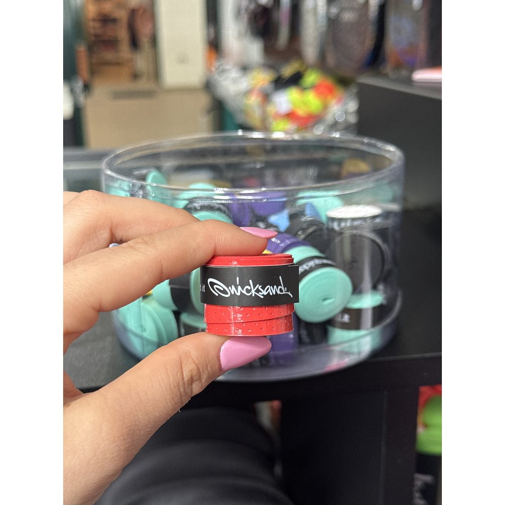 Overgrip Quicksand Vermelho