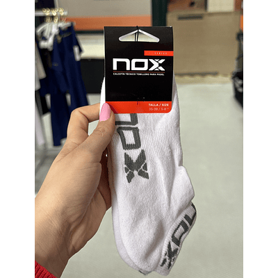 NOX Women's White Padel Socks