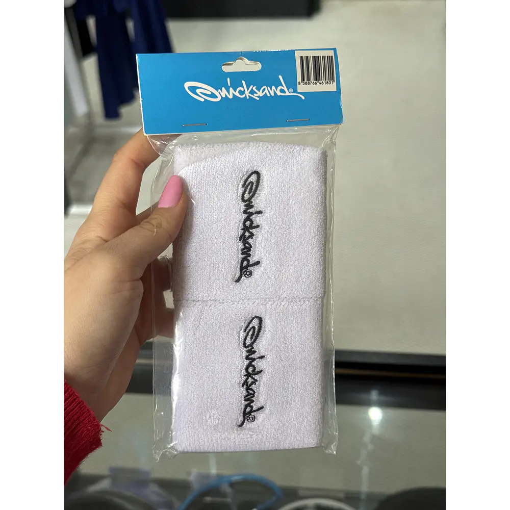 Punho Quicksand Curto Branco (pack 2un.)