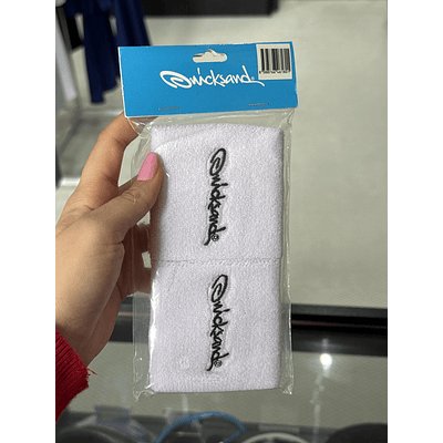 White Short Quicksand Cuff (2-pack)