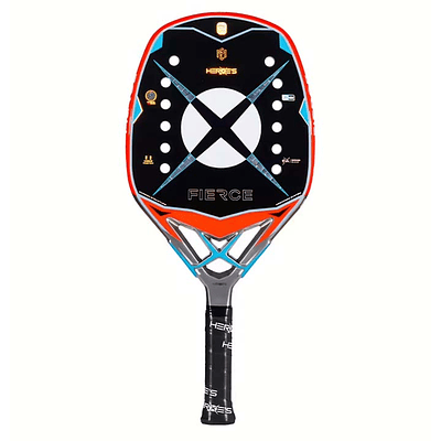       Raquete de Beach Tennis 2026 Heroe's Fierce c/ trat. Glipper