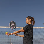   Raquete de Beach Tennis 2023 Heroe's Beast c/ trat. Glipper