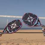   Raquete de Beach Tennis 2023 Heroe's Beast c/ trat. Glipper
