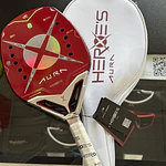       Raquete de Beach Tennis 2026 Heroe's Aura c/ trat. Glipper